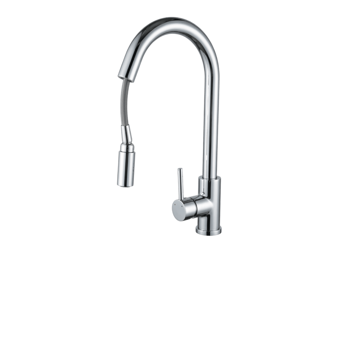 Silana - Chrome Keukenkraan - Uittrekbaar – afbeelding 2