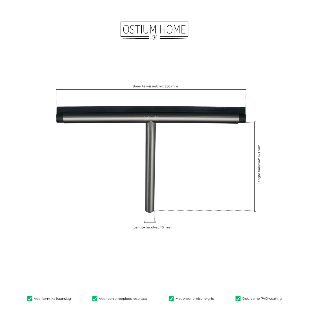 Lumino - Douchewisser - Gun Metal – afbeelding 3