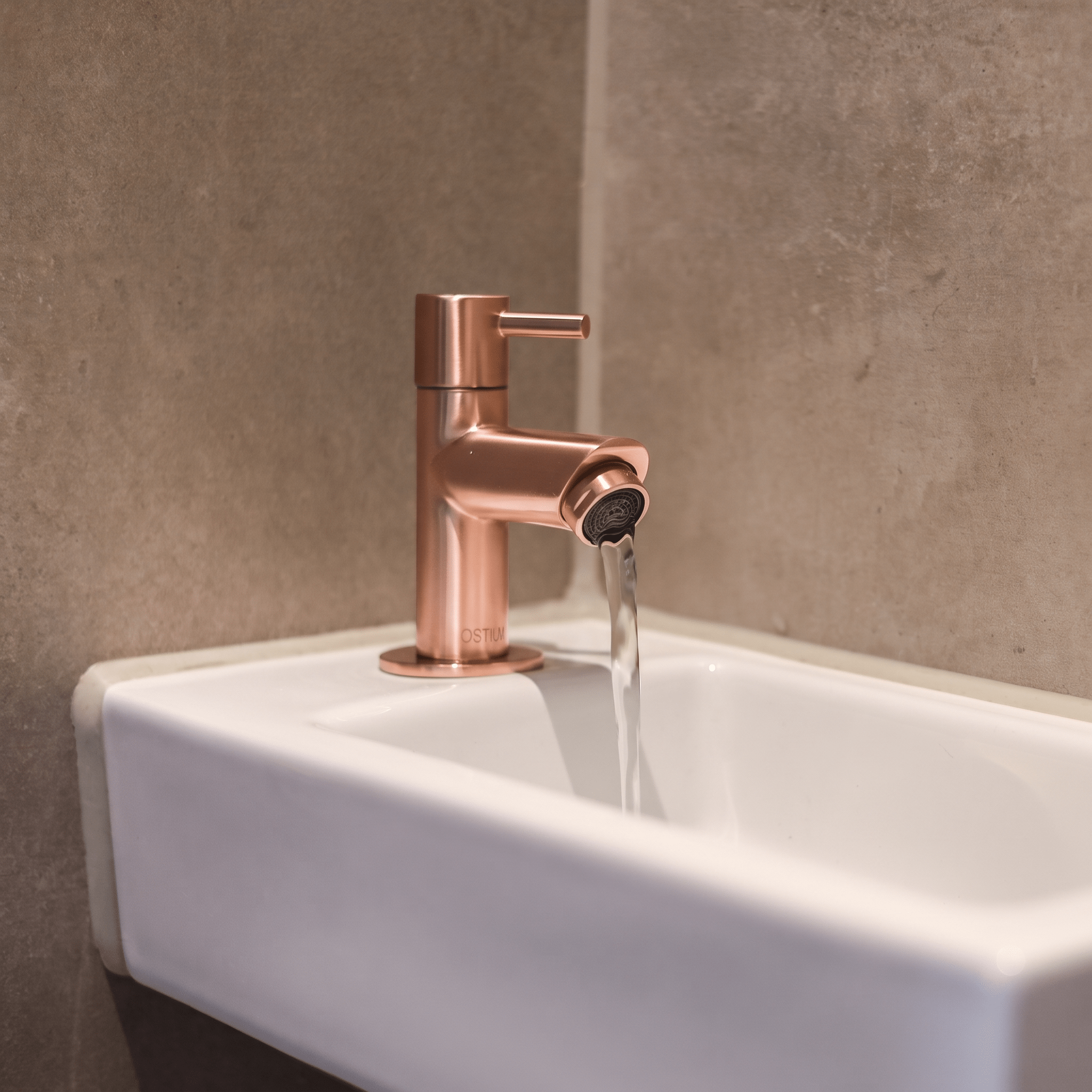 Aquila - Fonteinkraan Rosé Koper - Koud Water – afbeelding 6