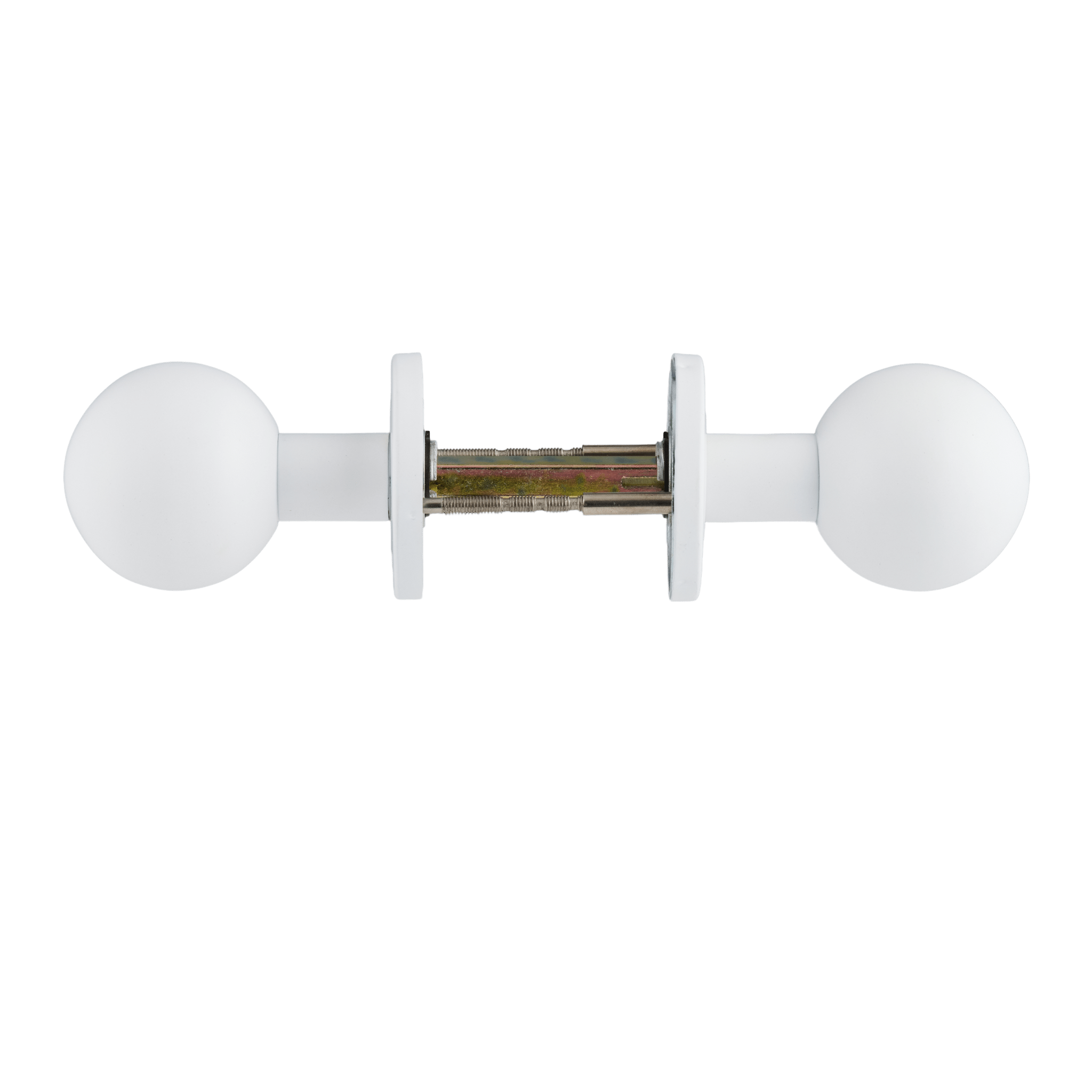 Draaibare witte deurknop van Ostiumhome.