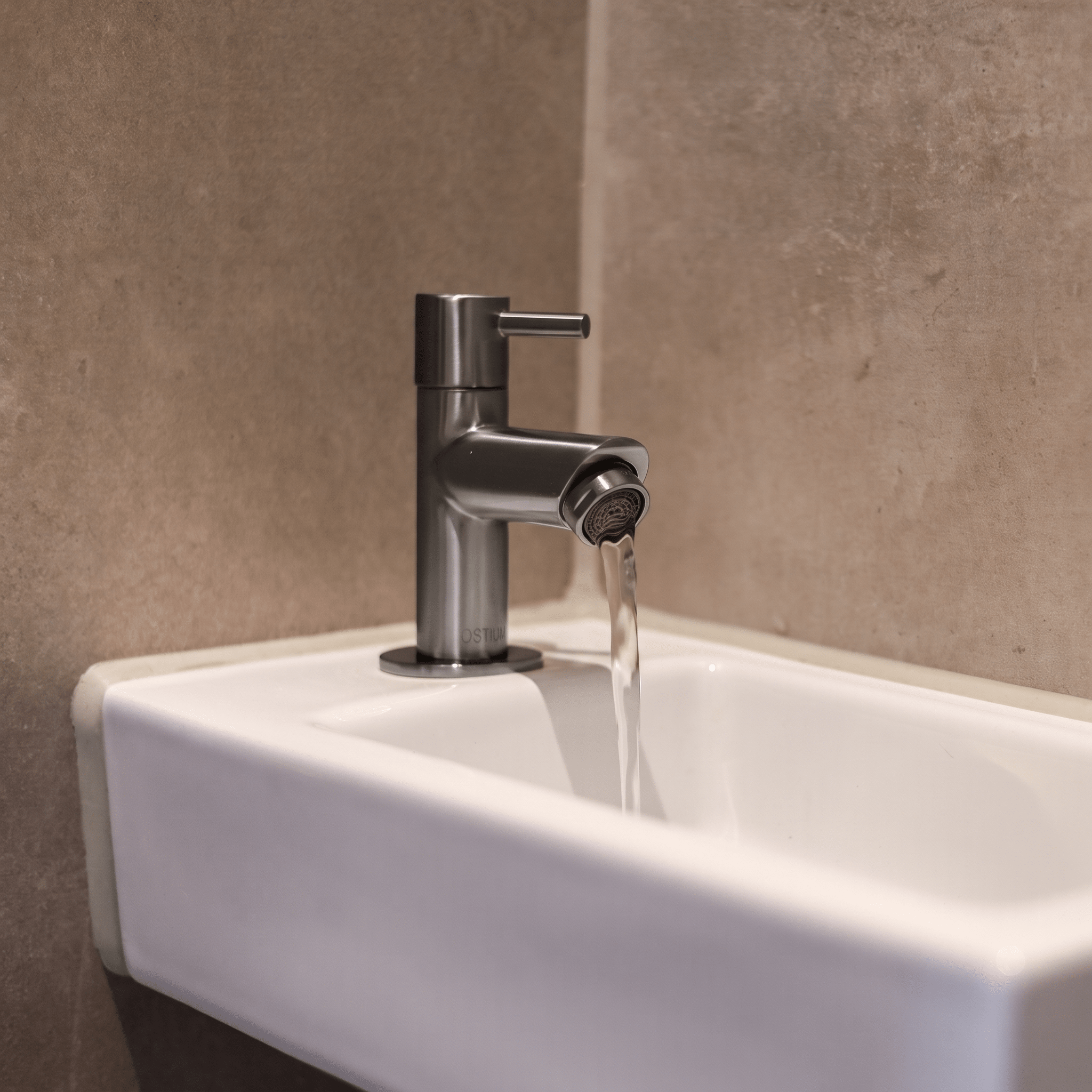 Aquila - Fonteinkraan Gun Metal - Koud Water – afbeelding 6