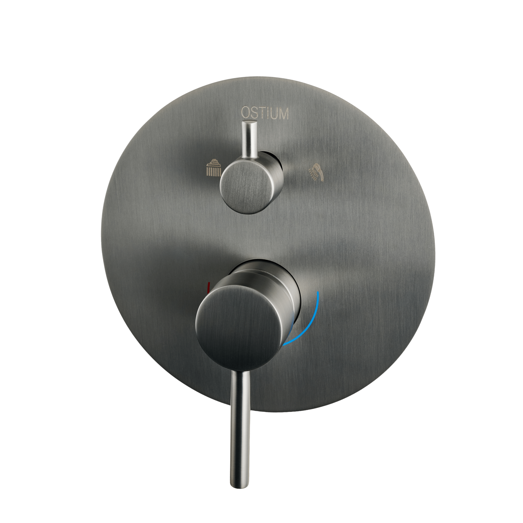 Terni - Inbouw Doucheset - Gun Metal