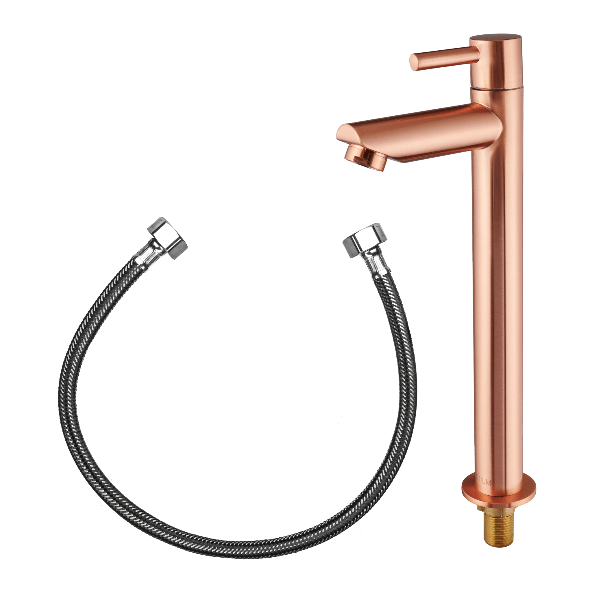 Altano - Hoge wastafelkraan Koper - warm/koud