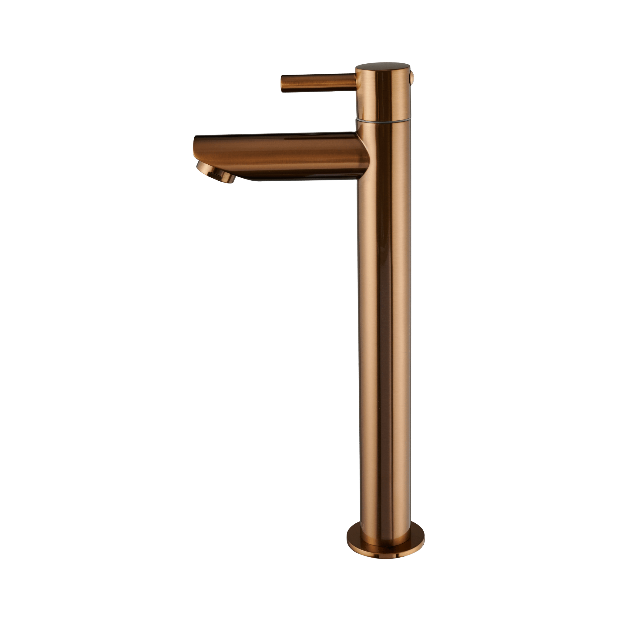 Altano - Hoge wastafelkraan Brons - warm/koud