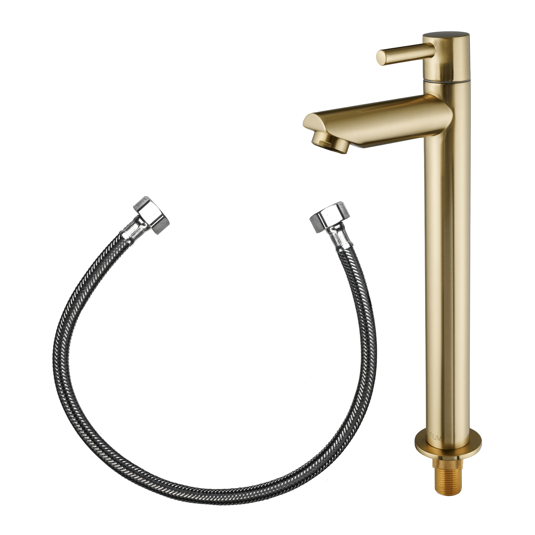 Altano - Hoge Wastafelkraan Goud - warm/koud