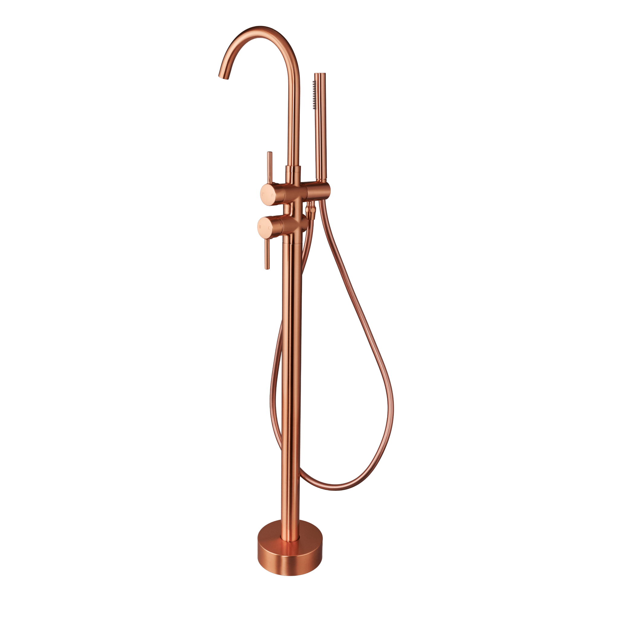 Armonio - Vrijstaande badkraan Koper - met Handdouche