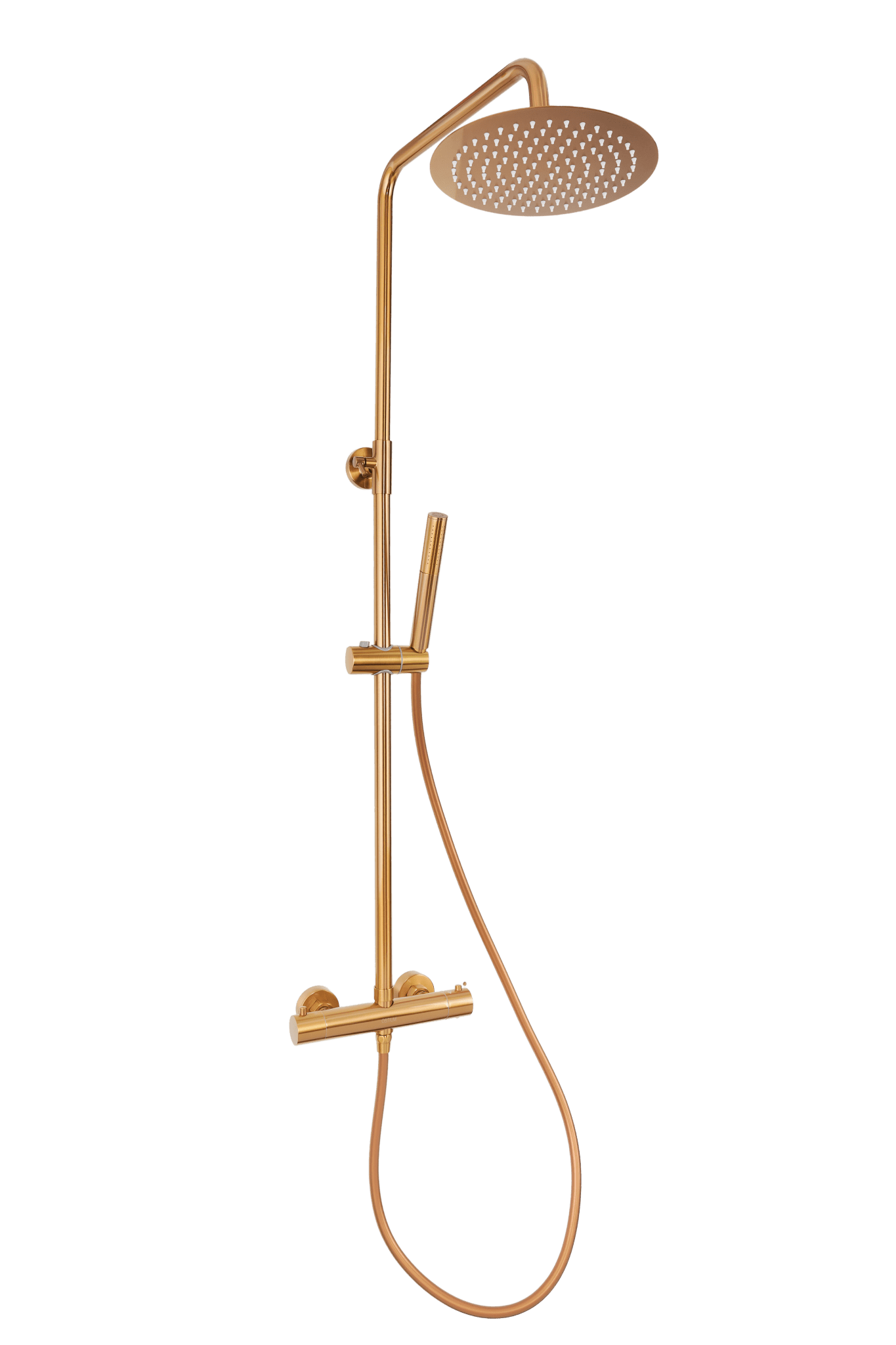 Novi - Bronzen Douche - Rond