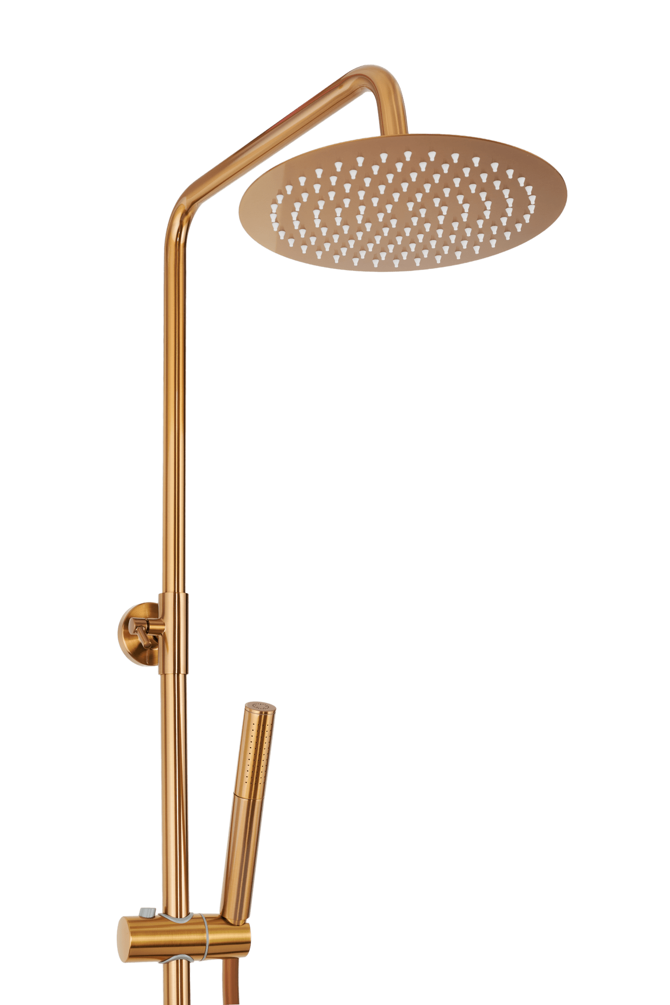 Novi - Bronzen Douche - Rond