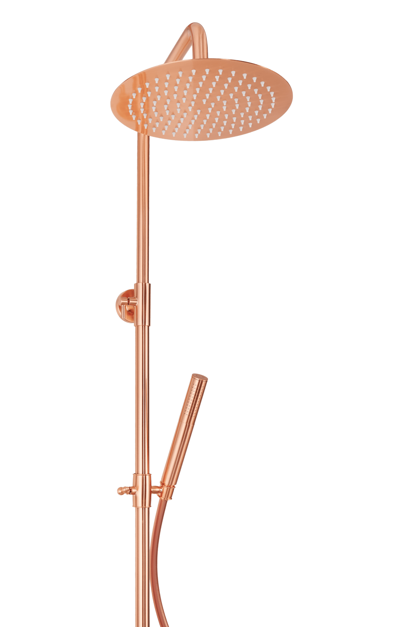 Novi - Koperen Douche - Rond