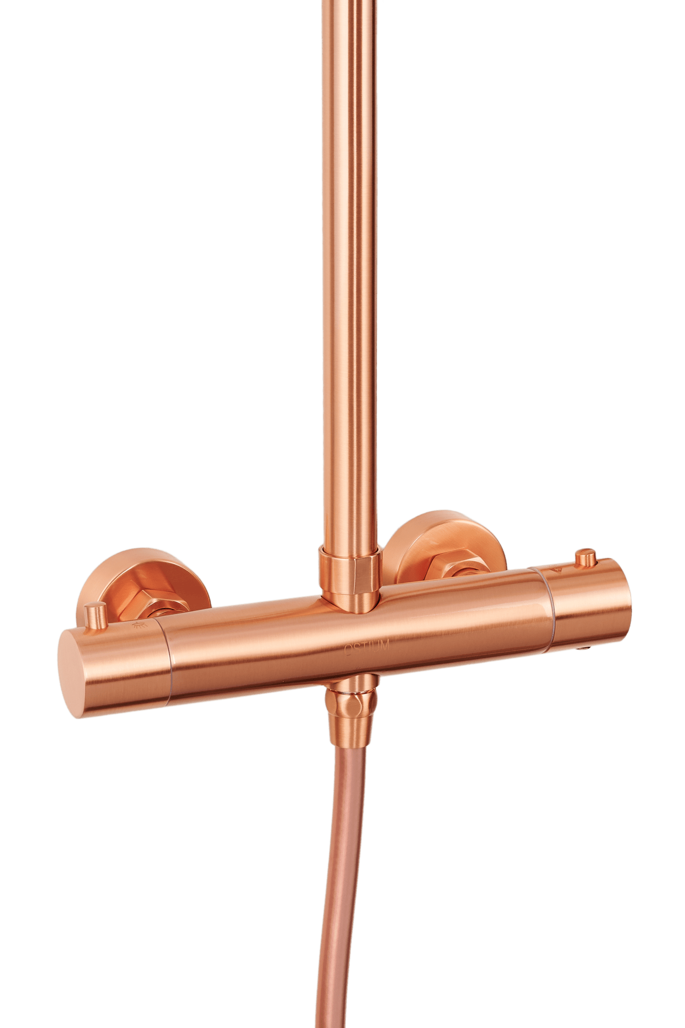 Novi - Koperen Douche - Rond