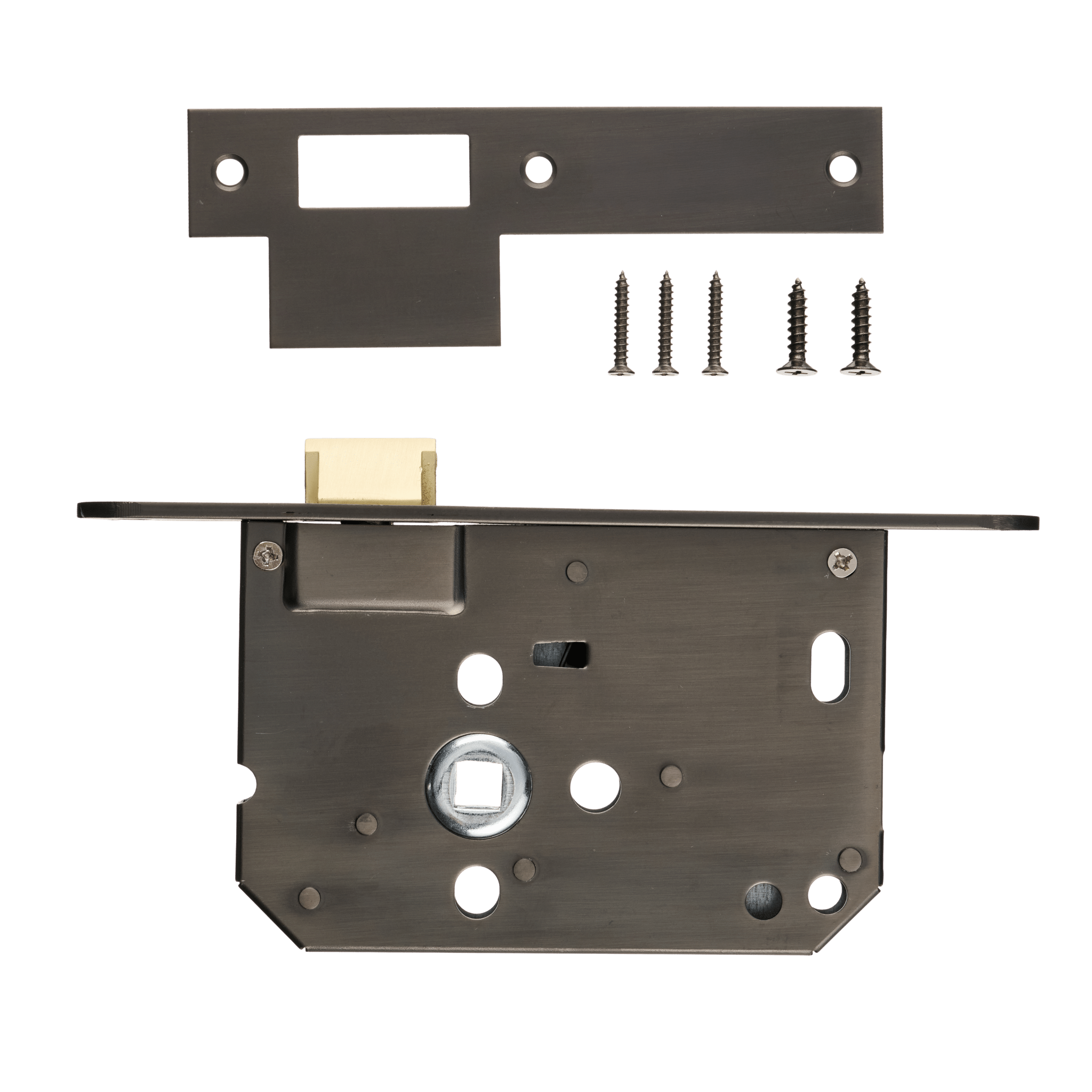 Loop de verrou Gun Metal - Sans fermeture - 20X174 mm