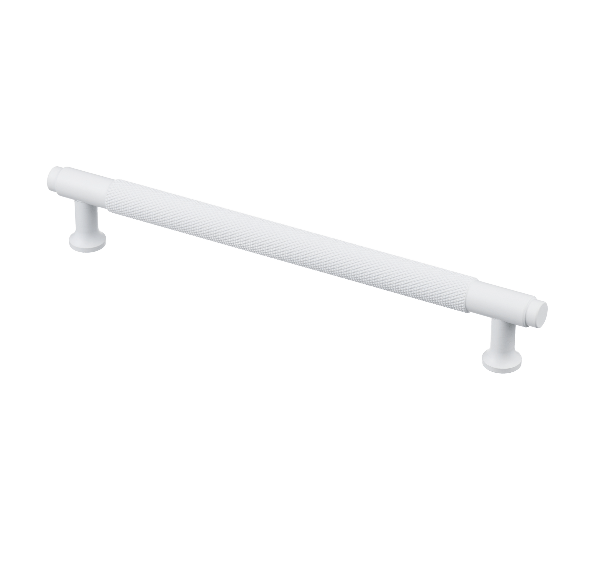 Handgreep Wit - diamond cut - 192mm/224mm