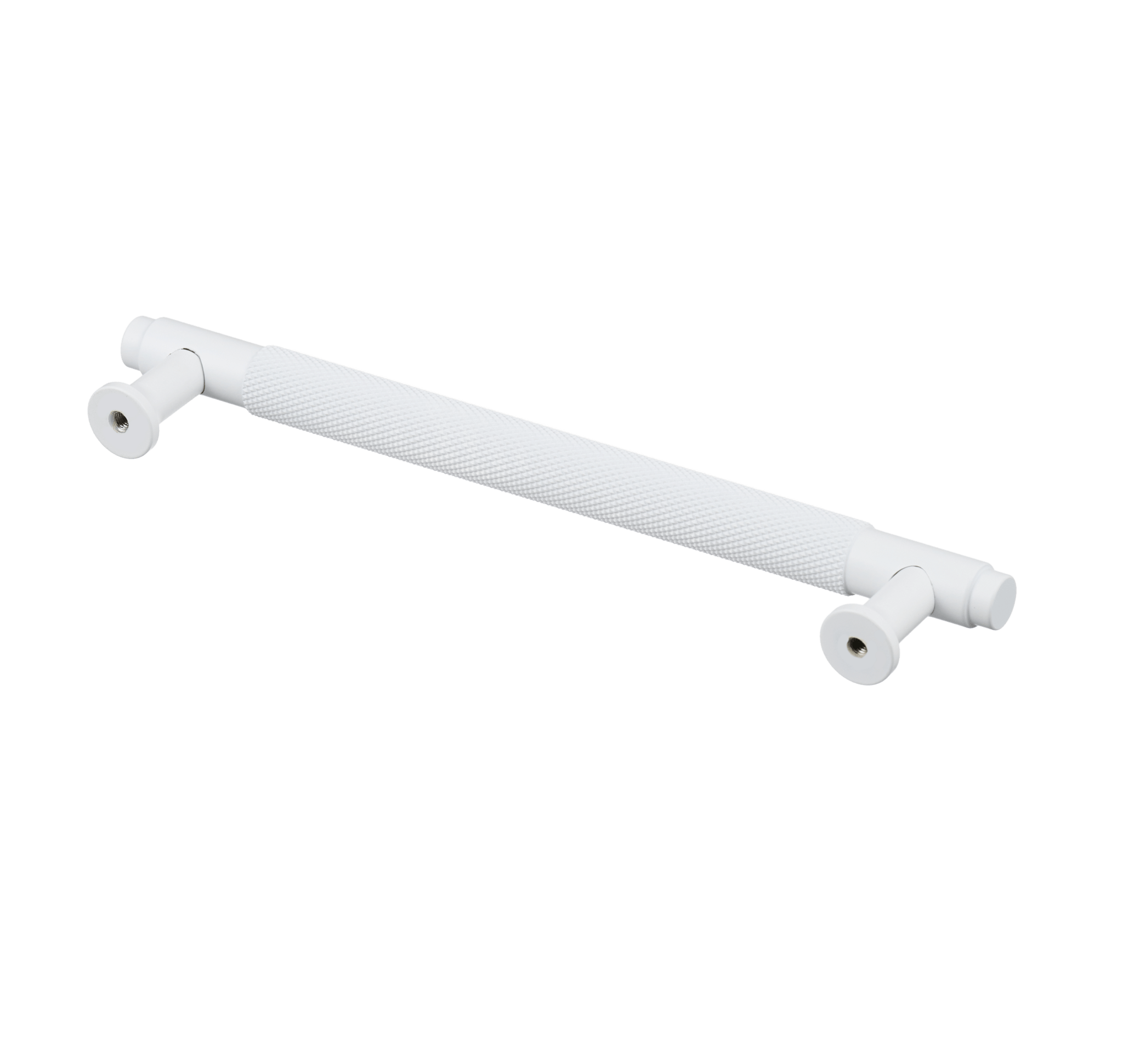 Handgreep Wit - diamond cut - 160mm/194mm