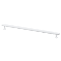 Handgreep Wit - diamond cut - 320mm/352mm