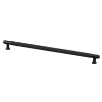 Handgreep Zwart - diamond cut - 320mm/352mm