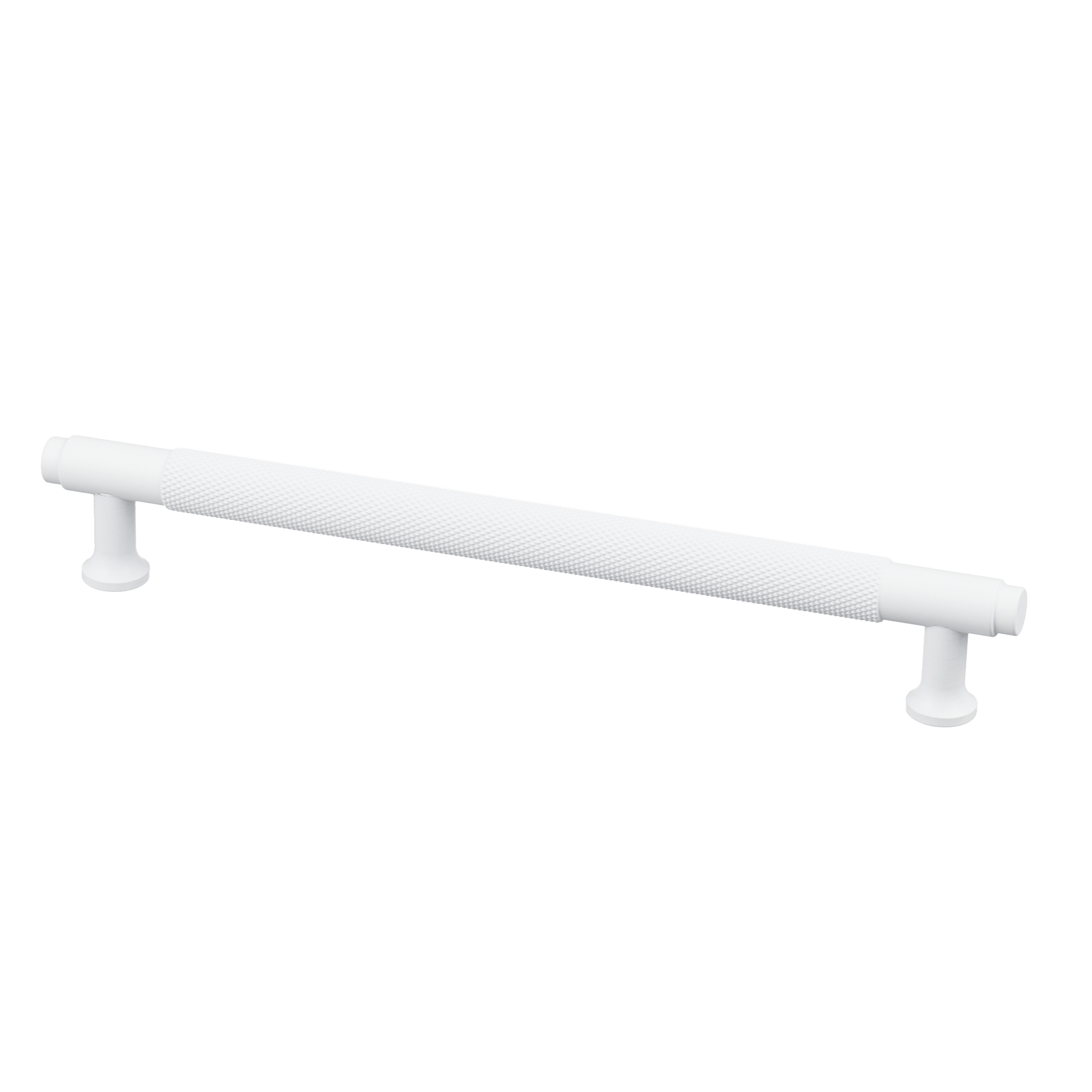 Handgreep Wit - diamond cut - 192mm/224mm