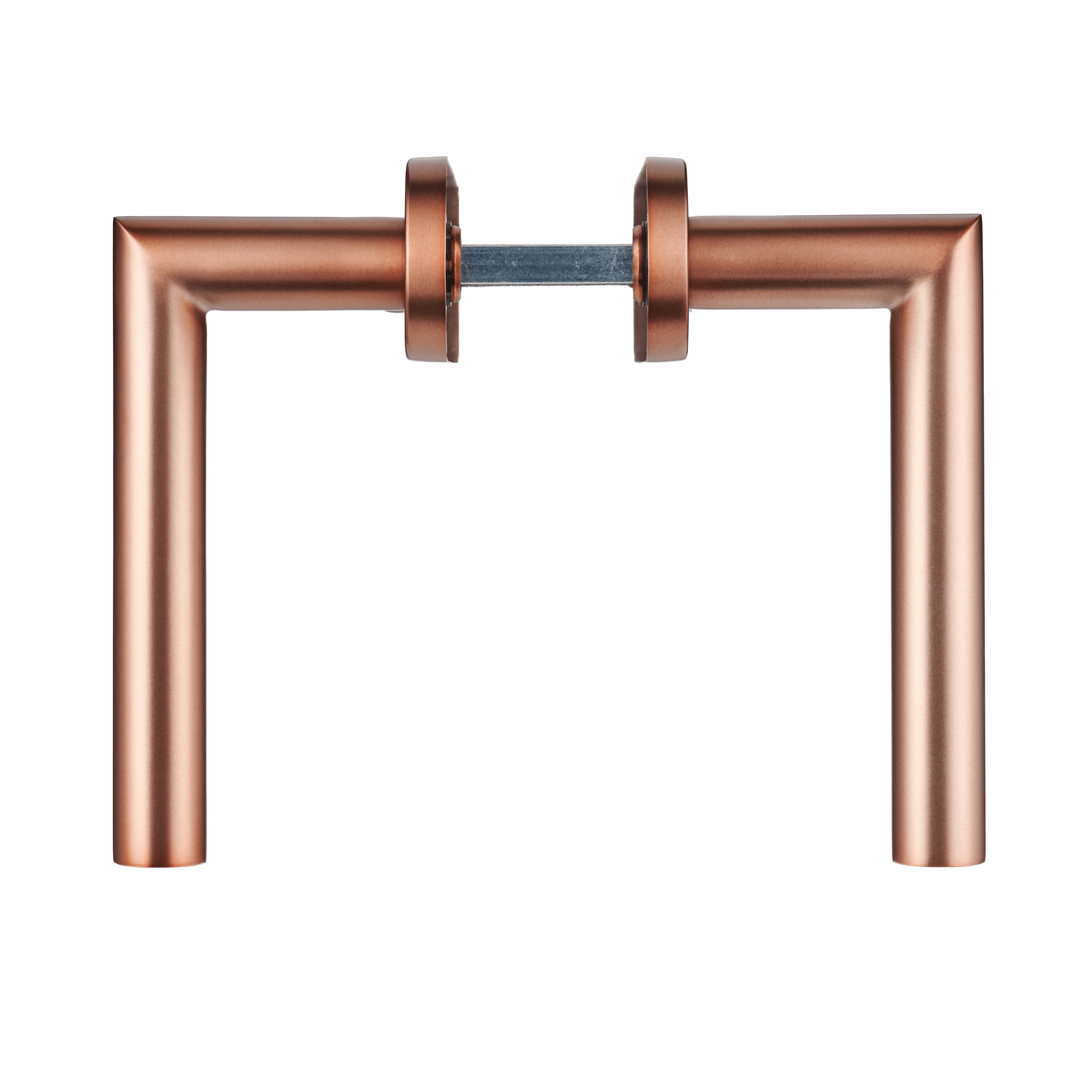 Rossa - Cuvette WC Plaque courte ronde en cuivre