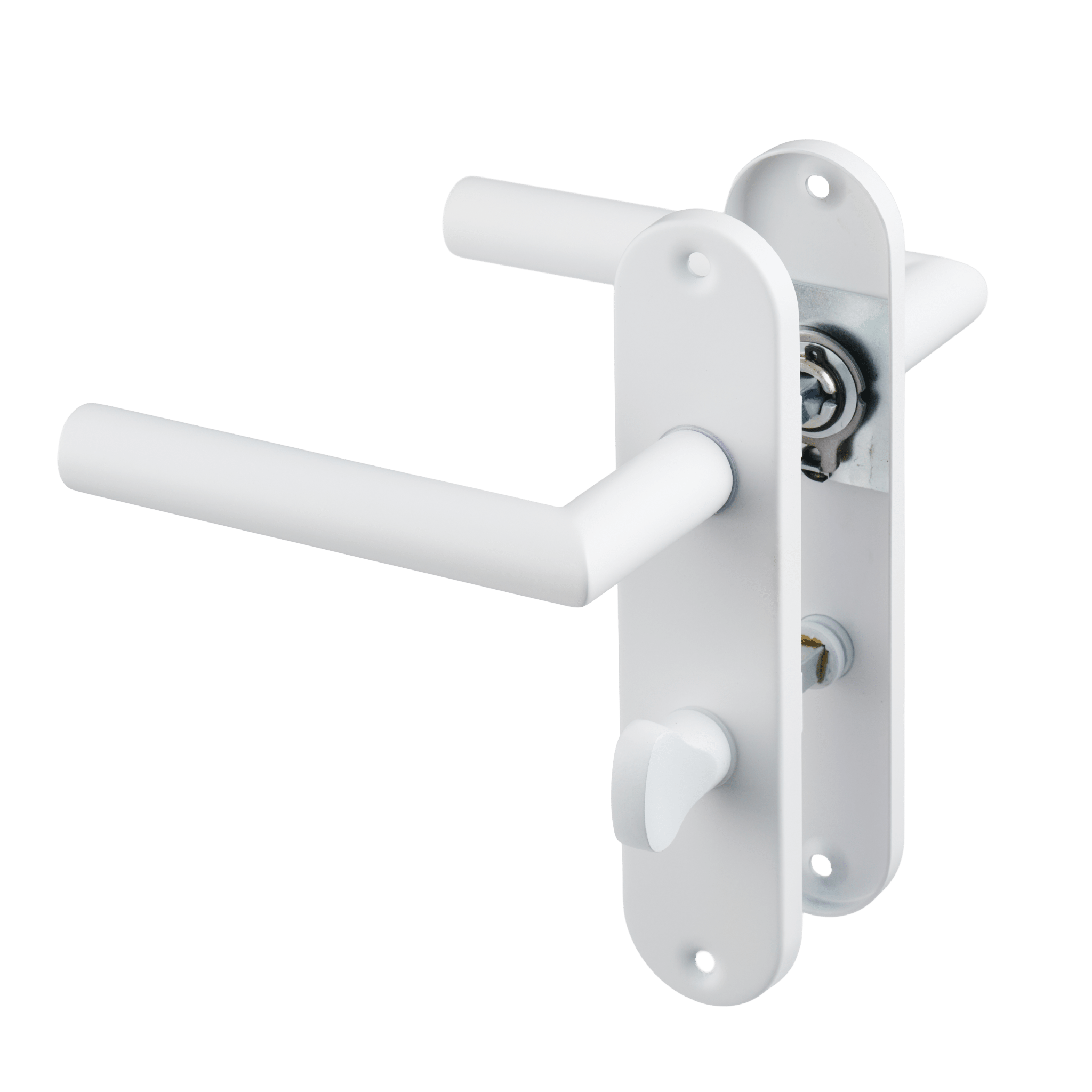 Calzio - WC-Slot Wit - Kort Rond Schild