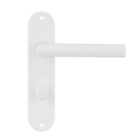 Calzio - WC-Schloss Weiß - Kurzes Rundschild