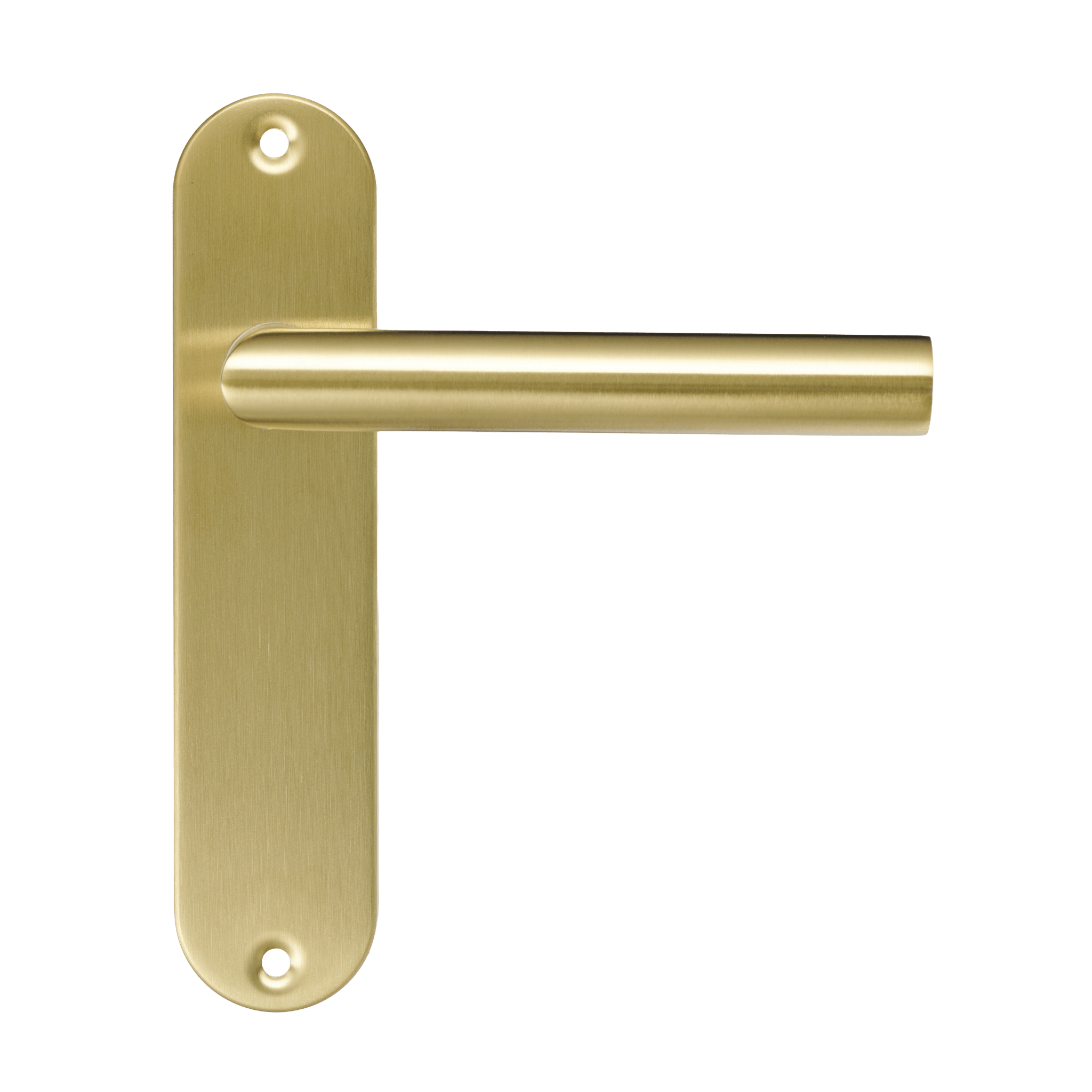 Solara - Deurklink Goud - Kort Rond Schild