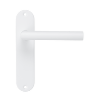 Calzio - Türgriff Weiß - Kurzes rundes Schild