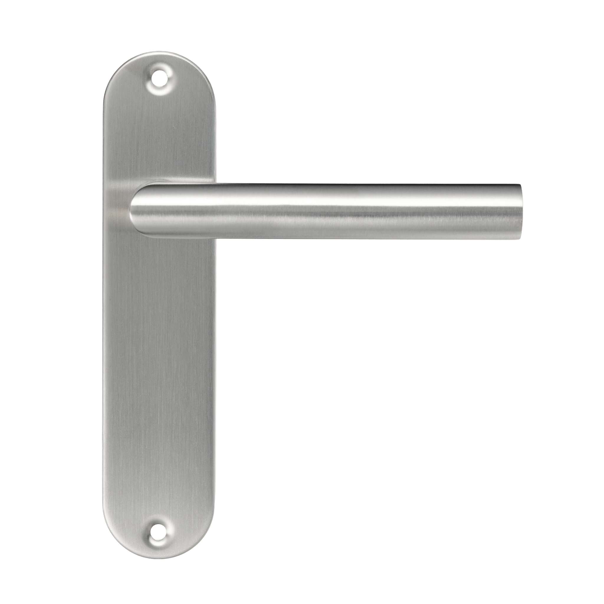 Rondo - Deurbeslag rvs - kort rond schild