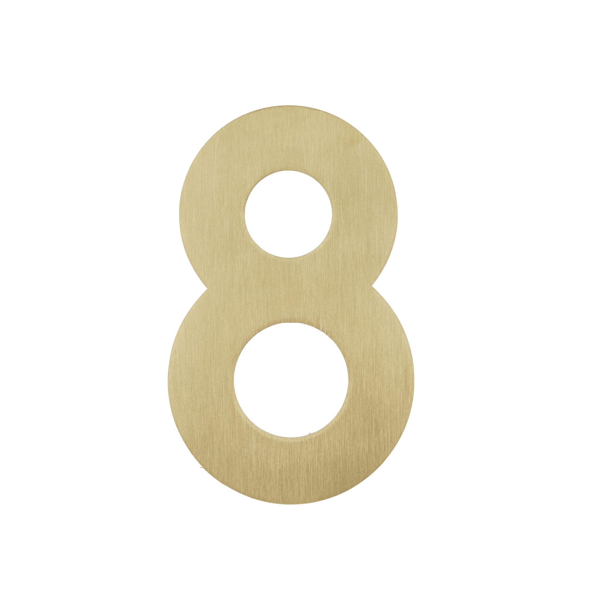 Figura - Numéro de maison doré 8