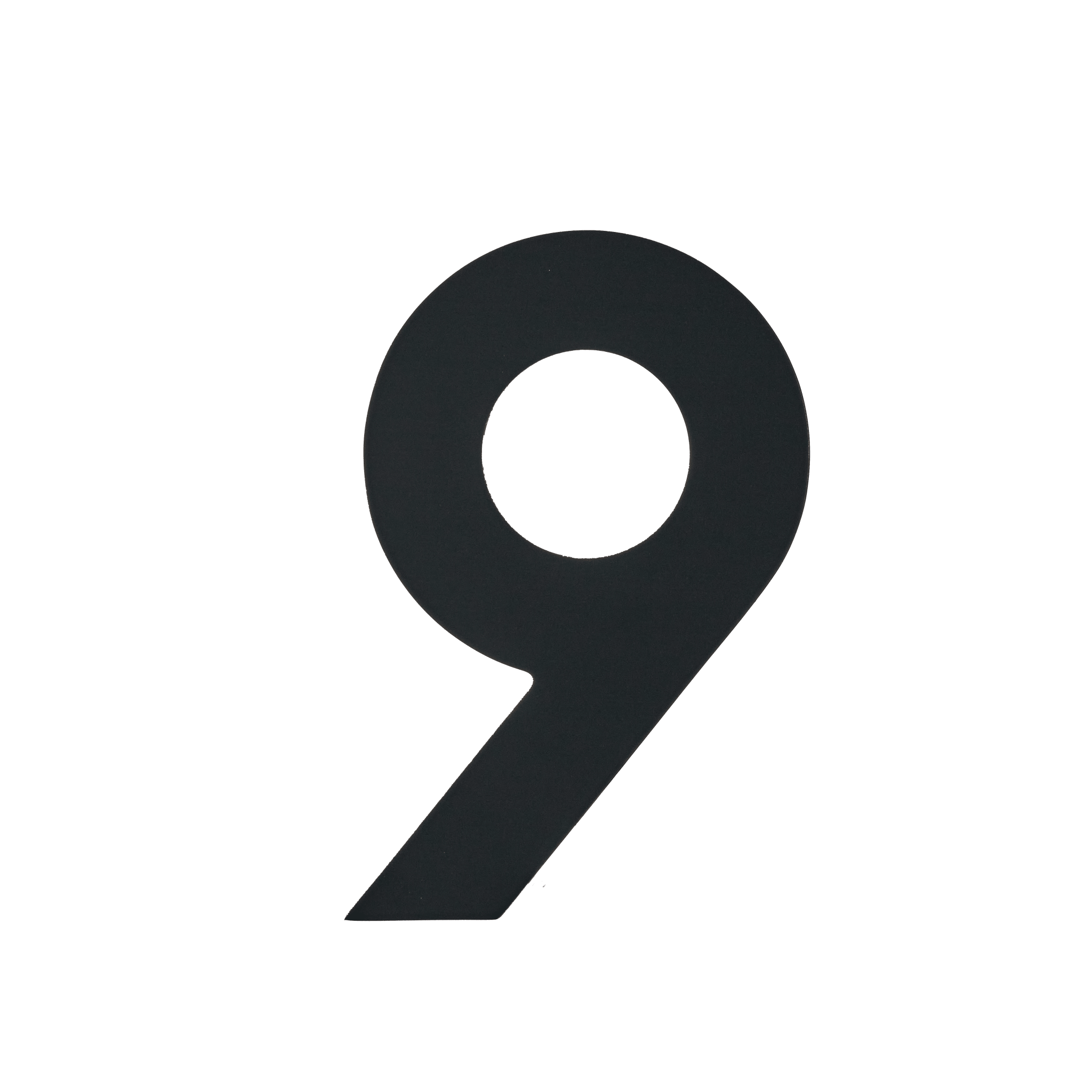 Figura - Schwarze Hausnummer 9