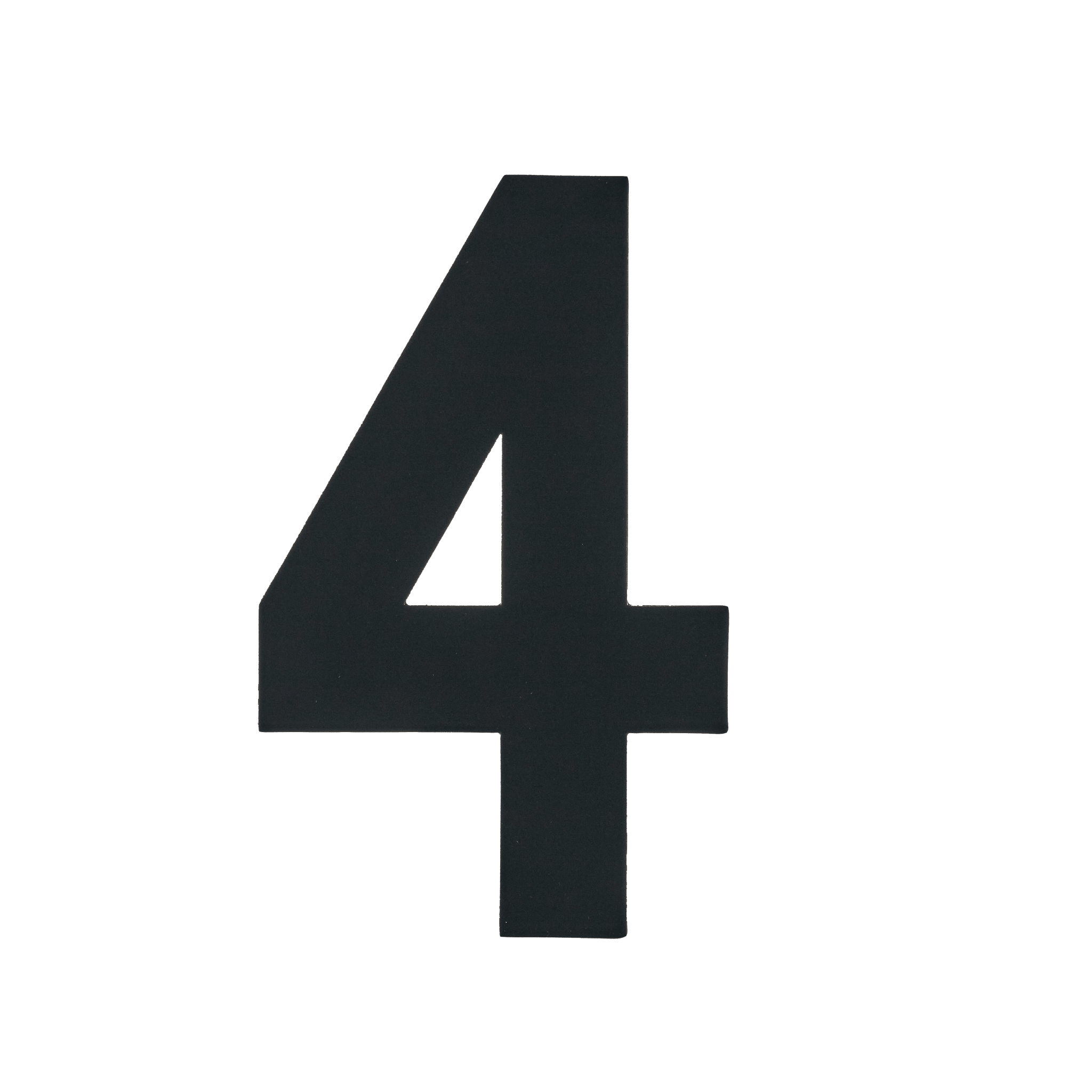 Figura - Zwart Huisnummer 4