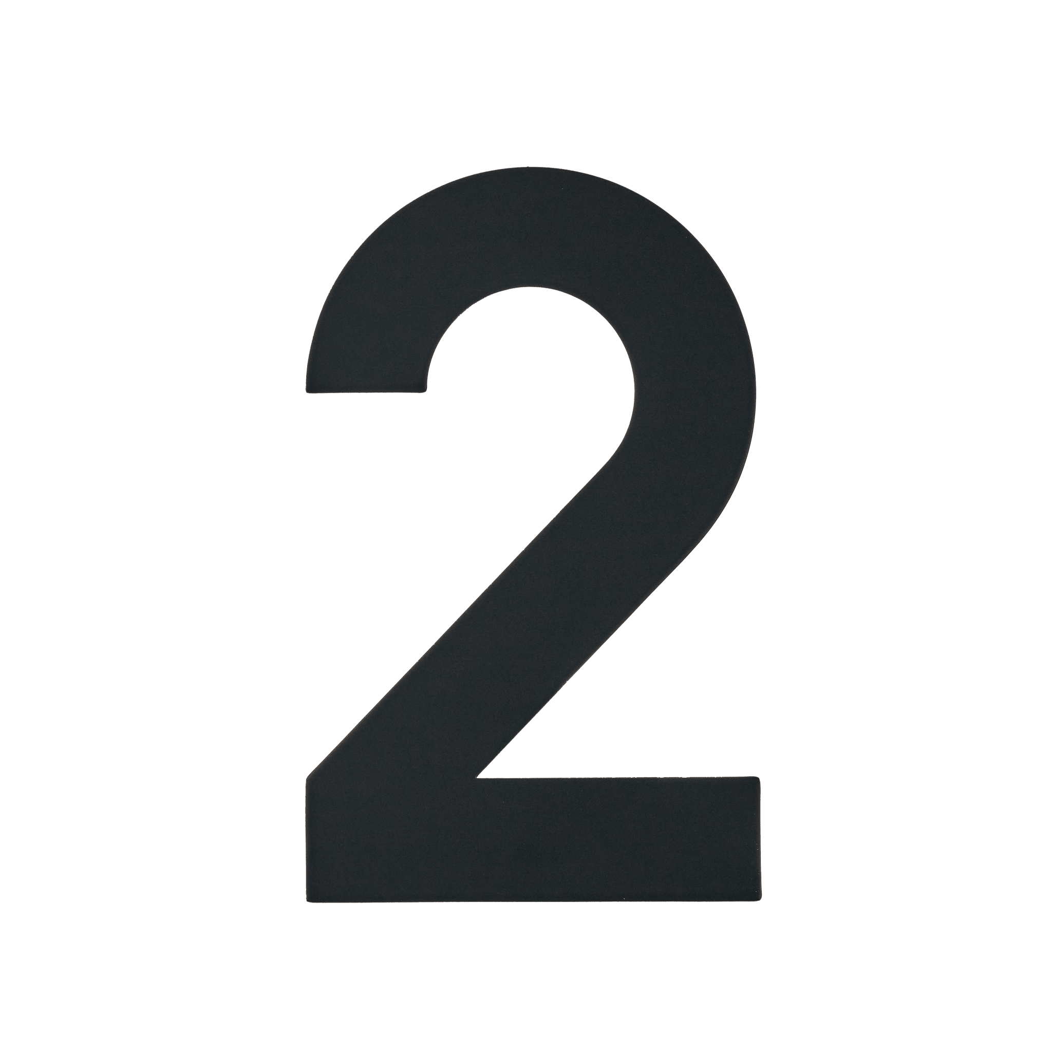 Figura - Zwart Huisnummer 2