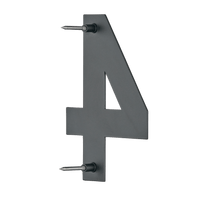 Figura - Schwarze Hausnummer 4