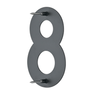 Figura - Schwarze Hausnummer 8
