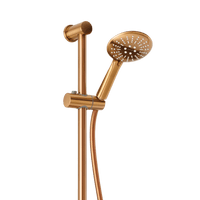 Delfi - Handbrause mit Brausestange - Mattbronze