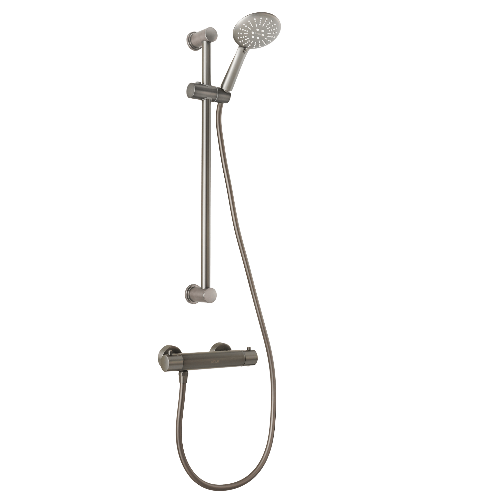 Delfi - Handdouche met Glijstang - Gun Metal