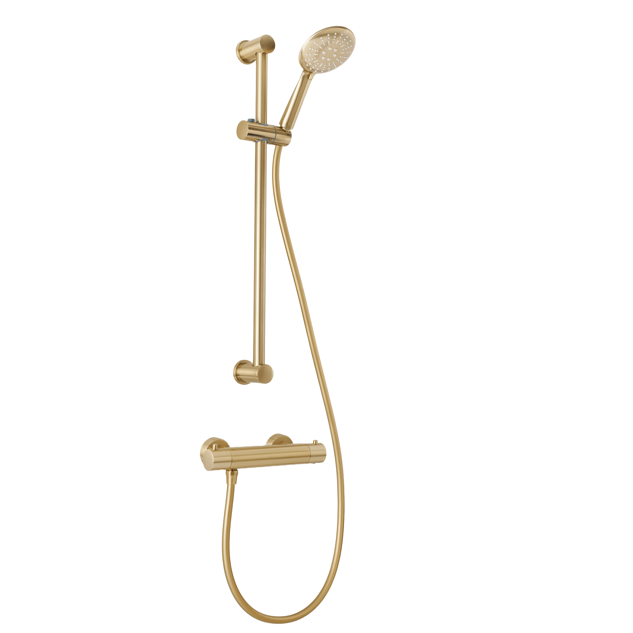 Delfi - Handdouche met Glijstang - Mat Goud