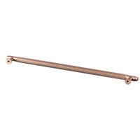 Poignée en cuivre - taille diamant - 320mm/332mm