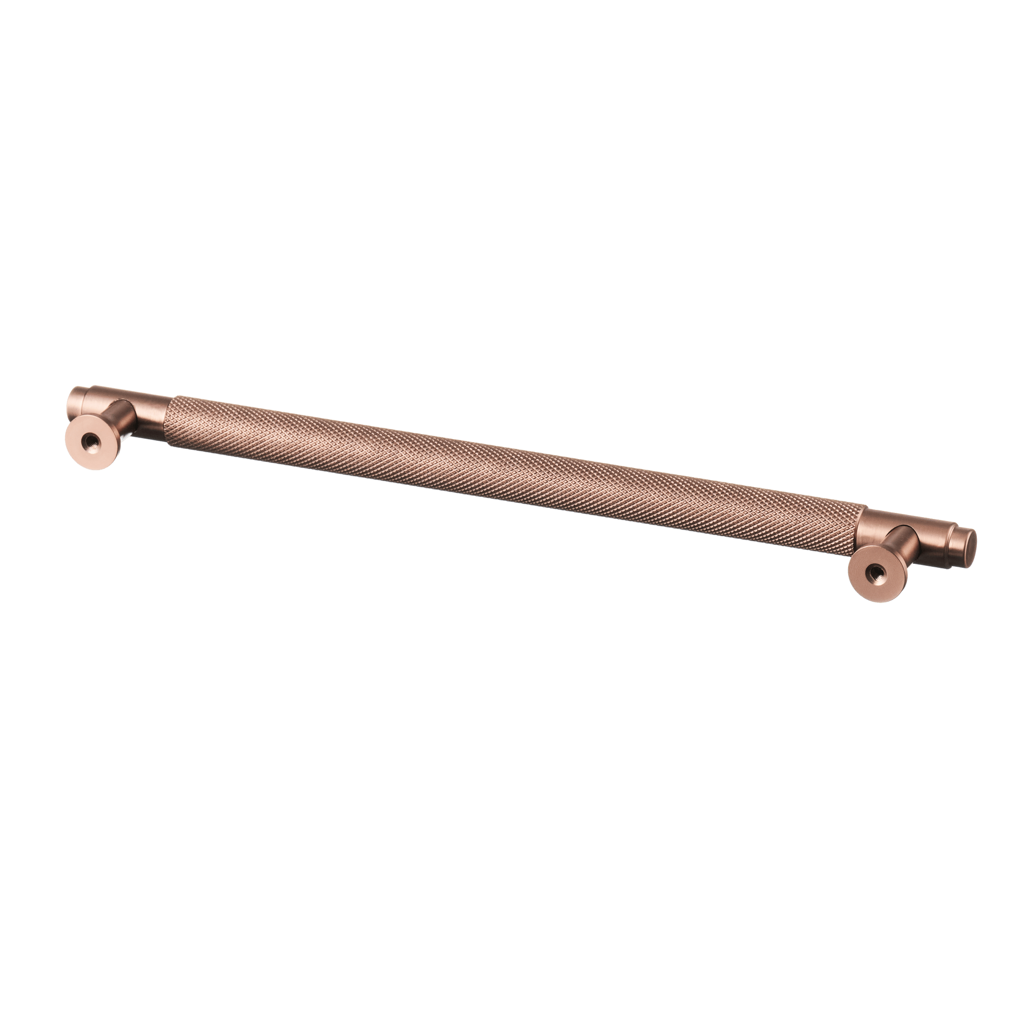 Handgreep Koper - diamond cut - 224mm/256mm