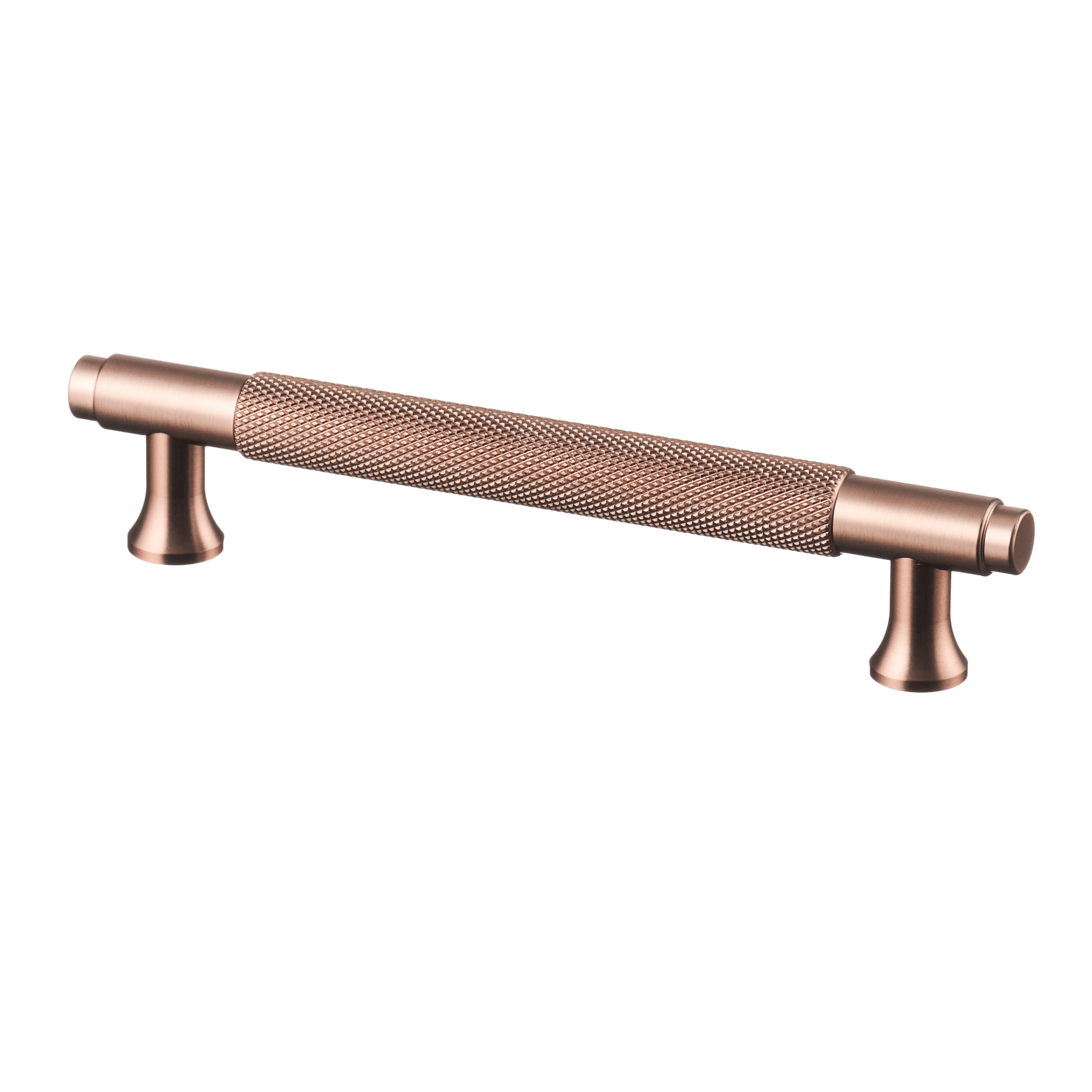 Handgreep Koper - diamond cut - 128mm/164mm
