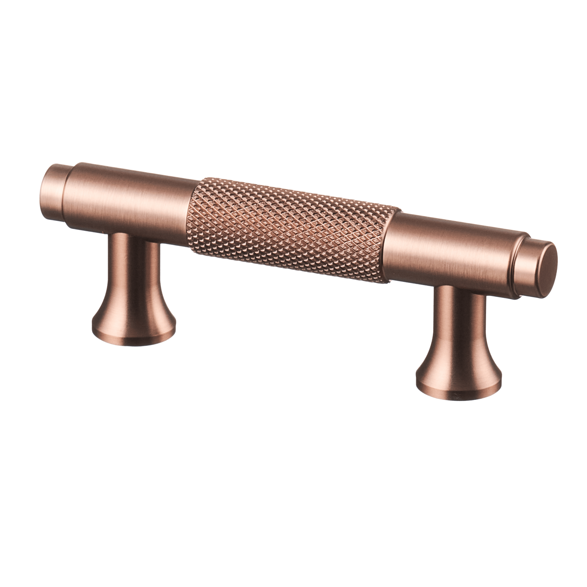 Handgreep Koper - diamond cut - 64mm/98mm