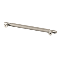 Poignée en acier inoxydable - coupe diamant - 192 mm/204 mm