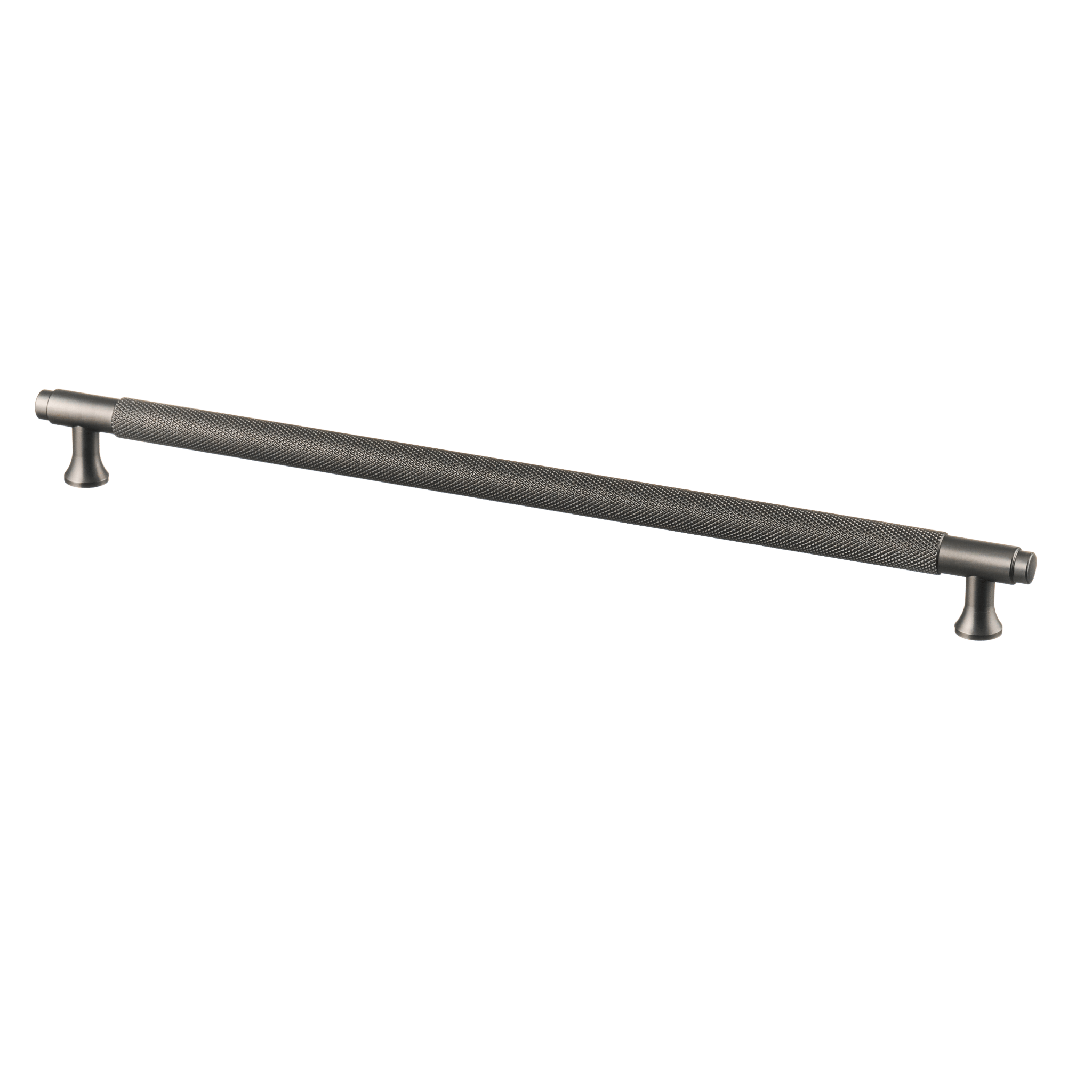 Handgreep Gun Metal - diamond cut - 320mm/352mm