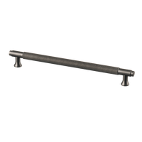 Poignée Gun Metal - finition taille diamant - 224mm/236mm