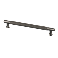 Poignée Gun Metal - taillage diamant - 192 mm/204 mm