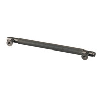 Poignée Gun Metal - taillage diamant - 192 mm/204 mm