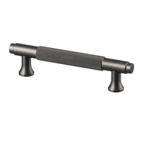 Poignée Gun Metal - taille diamant - 96mm/108mm