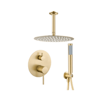 Alti - Inbouw Regendouche Plafond - Goud