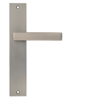 Geveerde Fano deurbeslagset gun metal keert soepel terug en combineert robuust aluminium met strak design