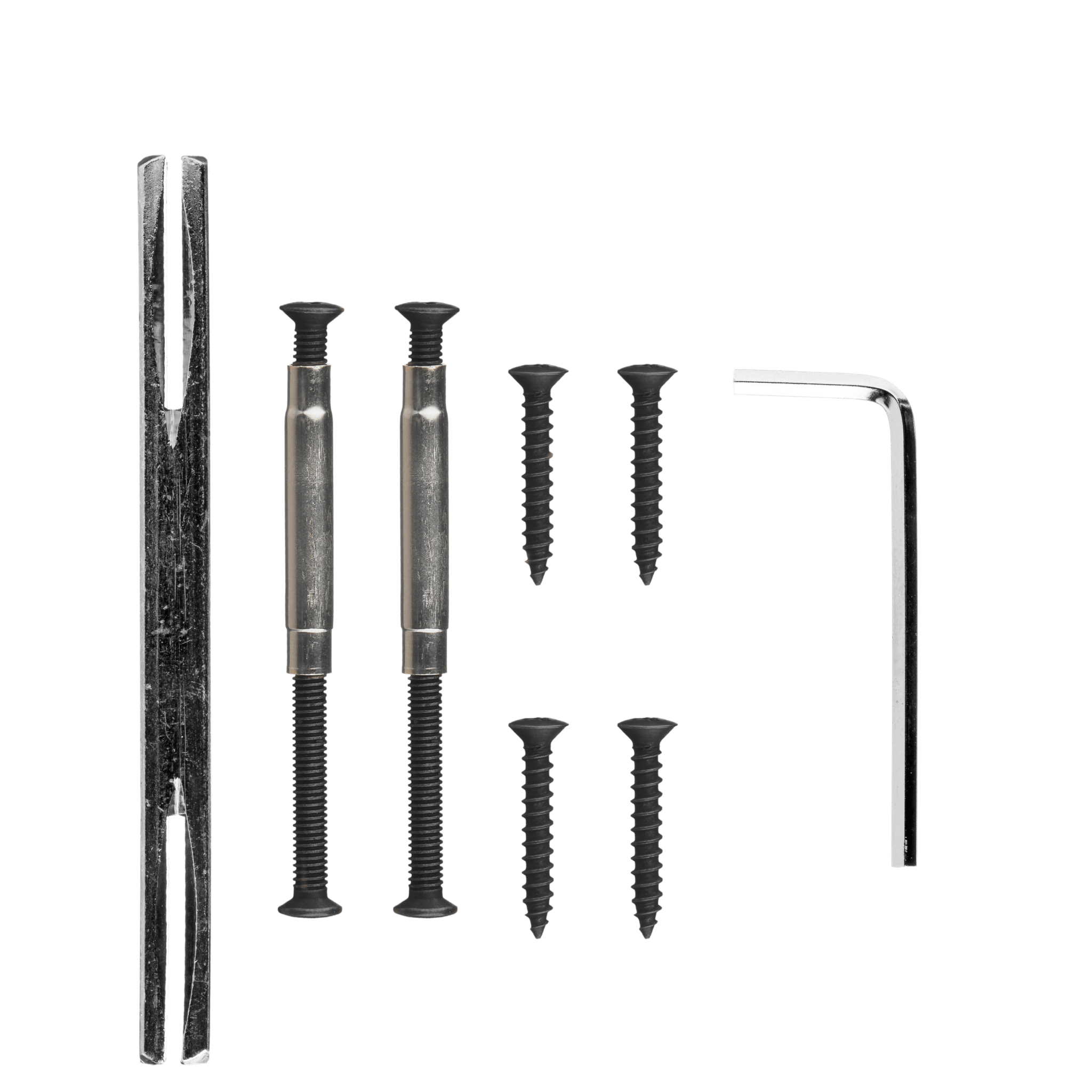 Complete Ravello WC-slot deurklink mat zwart geleverd met schroeven en bevestigingsmateriaal voor snelle installatie
