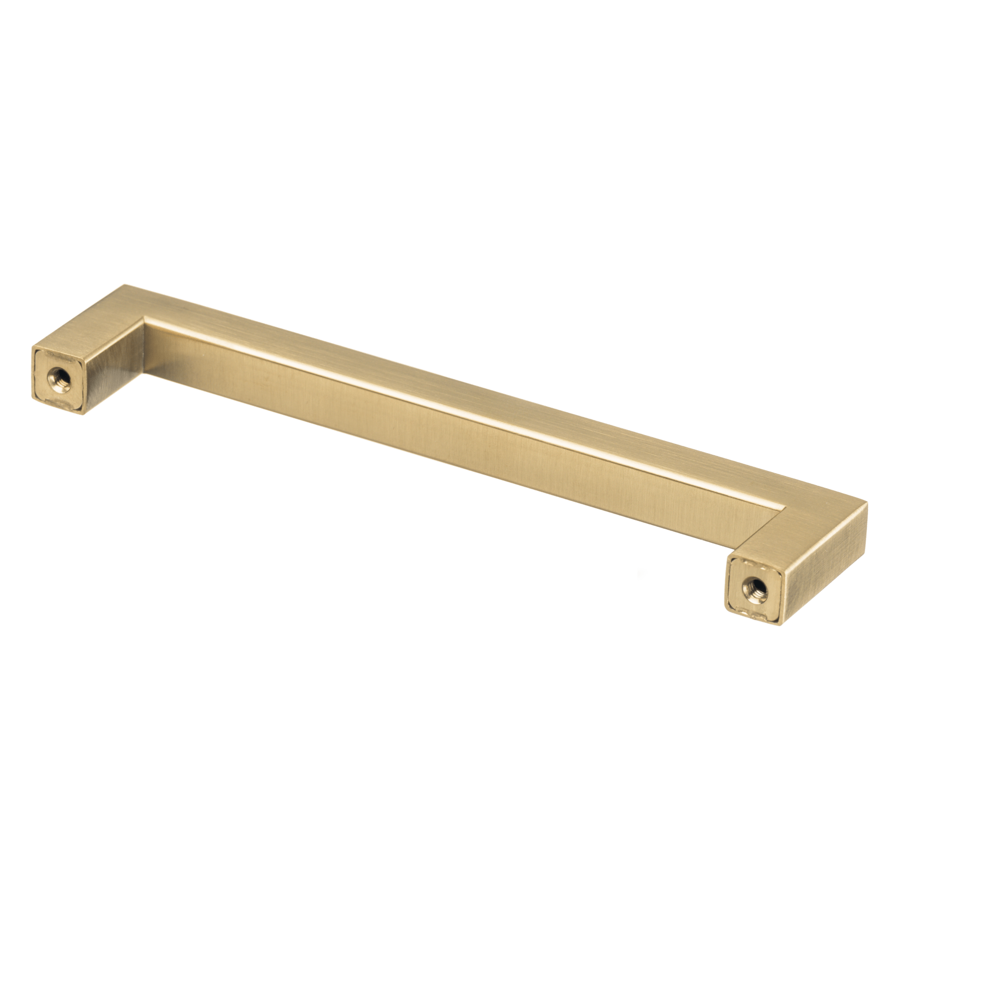 Robuuste mat gouden handgreep 160/172 mm, krasbestendige coating en modern minimalistisch design voor intensief dagelijks gebruik