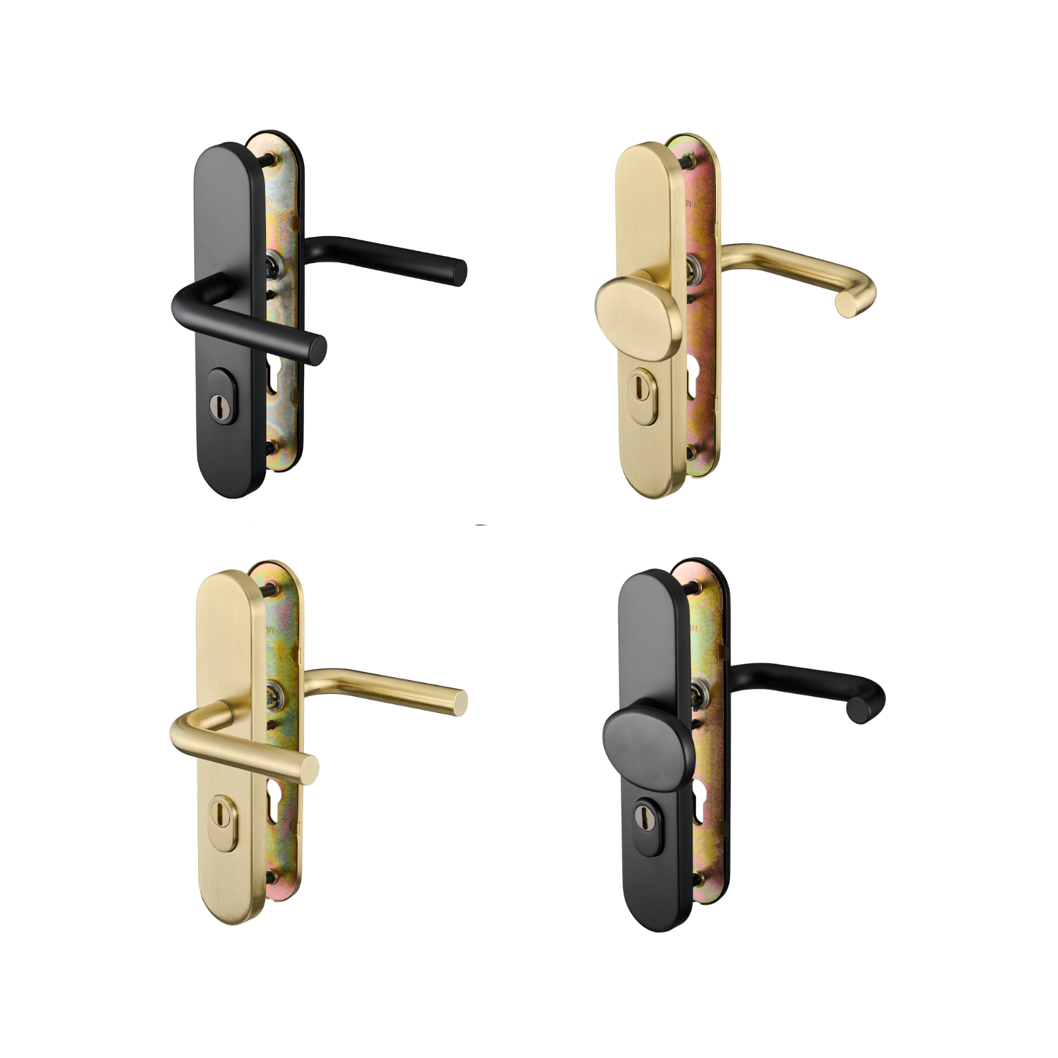 Voordeurklink van Ostiumhome met kerntrekbeveliging en skg3 keurmerk.